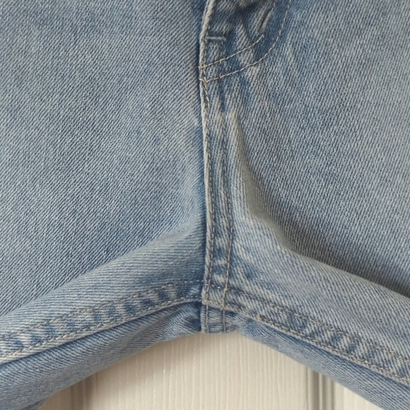 We The Free Blossom Rigid Light Wash High Waisted Button Fly Skinny Jeans 28 - Picture 12 of 15